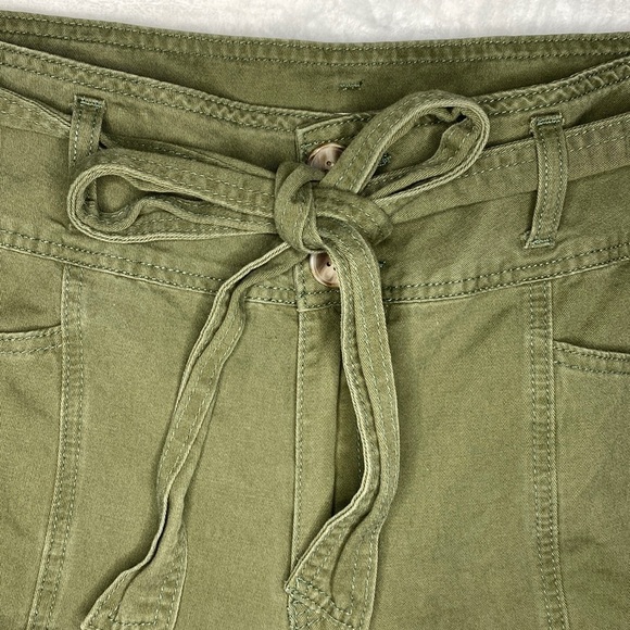 BLU Pepper Day To Day Green Belted Pants Women’s Size 30 - Picture 8 of 13